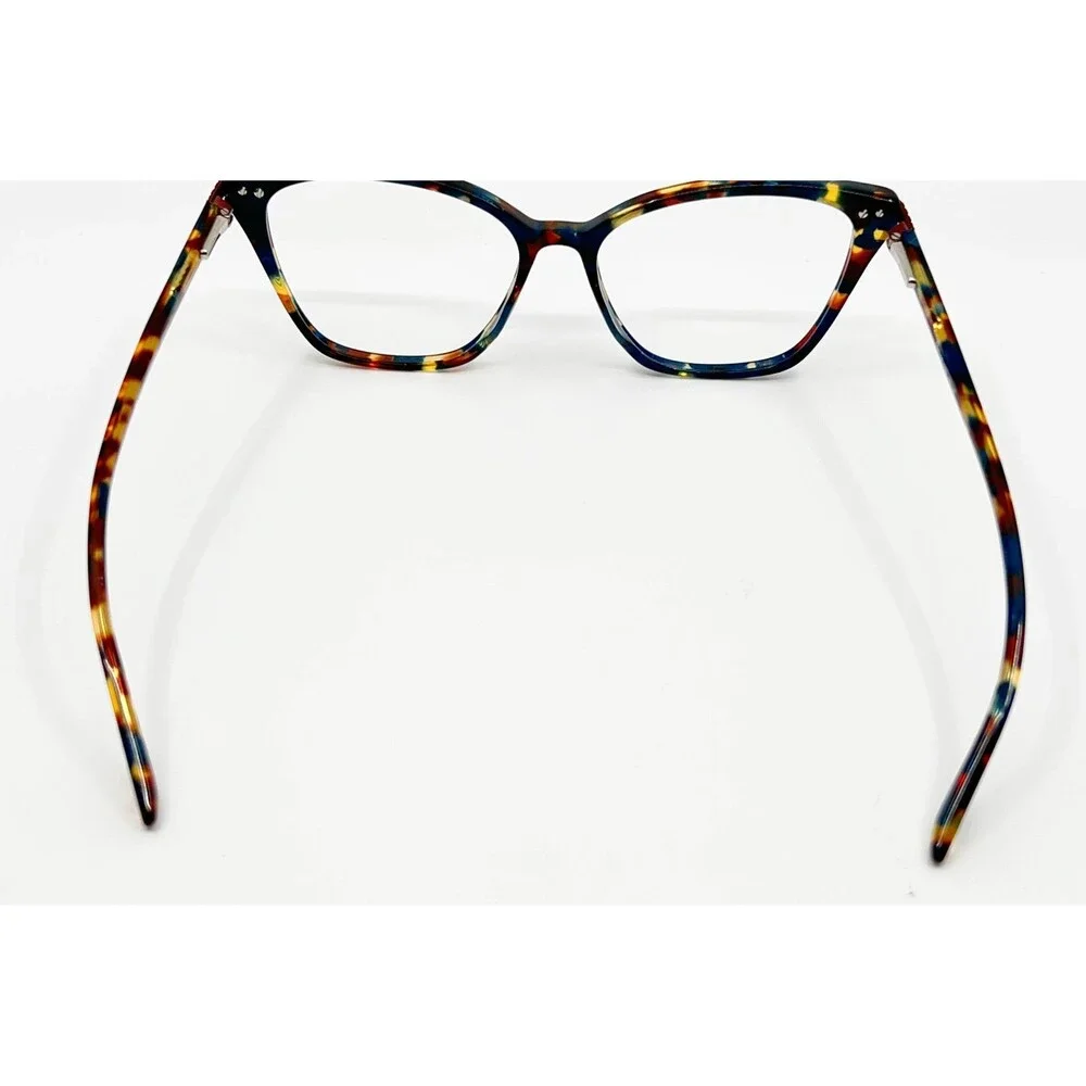 Wittnauer Serenity Eyeglasses Womens Blue Tortoise Cat Eye Frames 53-15-135